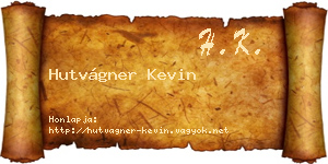 Hutvágner Kevin névjegykártya